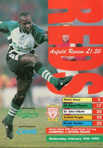 Match programme